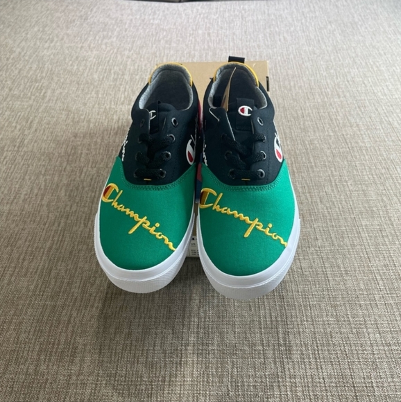 Champion Red Black Green Swipe Color Block - Picture 4 of 7